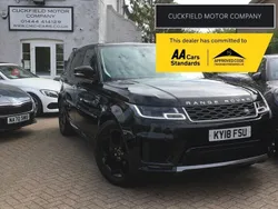 Black Used 2018 Land Rover Range Rover Sport HSE SUV | £28,490 (Good price)