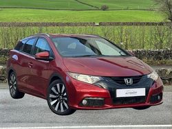 Red Used 2015 Honda Civic SR Estate | £10,995 (A bit pricey)