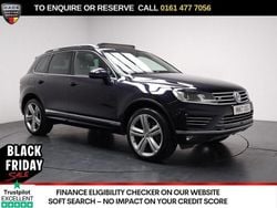 Blue Used 2017 VW Touareg R-line Plus SUV | £17,480 (Good price)