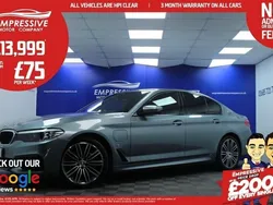 Blue Used 2018 BMW 530e M Sport Sedan | £13,999 (Fair price)