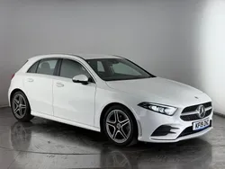 White Used 2019 Mercedes A180 AMG line Hatchback | £15,350 (Good price)