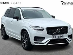 Crystal white Used 2022 Volvo XC90 Plus SUV | £40,695 (Fair price)