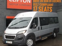 Silver Used 2017 Peugeot Boxer Van | £17,750 (Expensive)