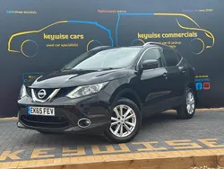 Black Used 2015 Nissan Qashqai Tekna SUV | £11,490 (Fair price)