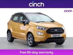 Yellow Used 2019 Ford Ecosport ST-Line SUV | £11,969 (Fair price)