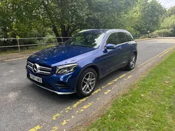 Blue Used 2017 Mercedes GLC220 AMG line Estate | £12,500 (Fair price)