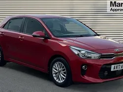 Red Used 2017 Kia Rio 2 Hatchback | £9,020 (Fair price)