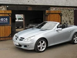 Silver Used 2005 Mercedes SLK350 Cabriolet | £7,995