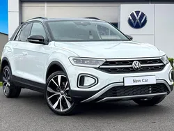 White New 2025 VW T-Roc Design SUV | £33,490 (Fair price)