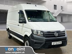 White Used 2020 VW Crafter Trendline Van | £21,599 (A bit pricey)