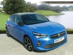 Blue Used 2022 Vauxhall Corsa Ultimate Hatchback | £11,000 (Fair price)