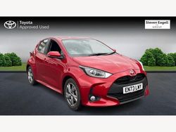 Red Used 2024 Toyota Yaris Hybrid Hatchback | £19,812 (Fair price)
