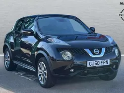 Black Used 2018 Nissan Juke Tekna SUV | £9,645 (A bit pricey)