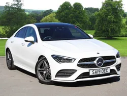 Polar white Used 2019 Mercedes CLA220 AMG Line Premium Plus Sedan | £22,902 (Good price)