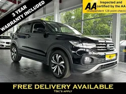 Black Used 2022 VW T-Cross Black Edition SUV | £15,400 (Fair price)