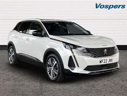 White Used 2022 Peugeot 3008 Allure Premium SUV | £17,700 (Fair price)