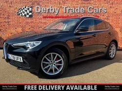 Black Used 2018 Alfa Romeo Stelvio Edizione Speciale SUV | £19,990 (Good price)