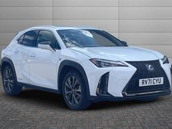 White Used 2021 Lexus UX 250h Sport Line SUV | £22,250 (Fair price)