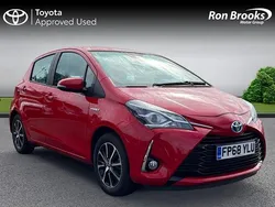 Red Used 2019 Toyota Yaris Hybrid Hatchback | £12,750 (Super price)