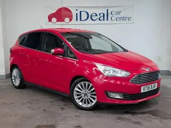 Red Used 2016 Ford C-MAX Titanium MPV | £6,750 (Good price)