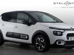 White Used 2022 Citroën C3 PureTech Hatchback | £11,684 (Fair price)