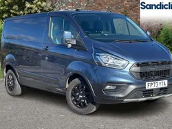 Blue metallic (metallic colour) Used 2023 Ford Transit Custom Van | £22,500 (A bit pricey)