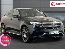 Black Used 2020 Mercedes EQC400 AMG line SUV | £18,500 (Good price)