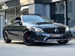 Black Used 2017 Mercedes C200 AMG line Coupe | £18,950
