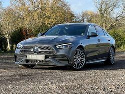 Grey Used 2023 Mercedes C300e AMG Line Premium Sedan | £31,950 (Good price)