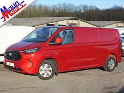 Red Used 2024 Ford Transit Custom Limited Van | £28,495 (Fair price)