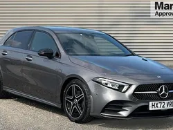 Grey Used 2022 Mercedes A180 AMG Line Premium Hatchback | £22,465 (A bit pricey)