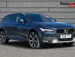 Blue Used 2018 Volvo V90 CC Pro Estate | £17,497 (A bit pricey)