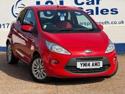 Red Used 2014 Ford Ka Zetec Hatchback | £4,695 (A bit pricey)