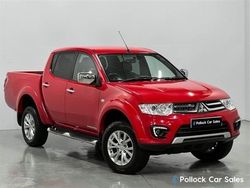 Red Used 2013 Mitsubishi L200 Pickup | £10,794 (Expensive)