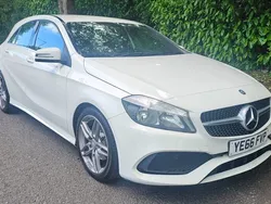 White Used 2016 Mercedes A180 AMG line Hatchback | £4,995