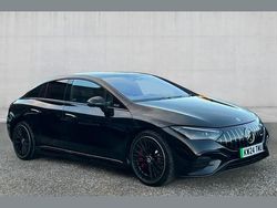Black Used 2024 Mercedes EQE AMG 53 Edition Sedan | £53,795 (Expensive)