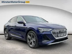 Blue Used 2021 Audi e-tron S-Line SUV | £22,990 (Good price)