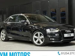 Black Used 2013 Audi A4 S-Line Sedan | £7,795 (Fair price)