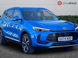 Metallic battersea blue Used 2024 MG ZS Trophy Sedan | £20,150