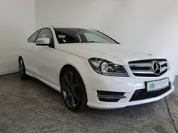 White Used 2015 Mercedes C250 Sport Edition Coupe | £10,495 (Super price)