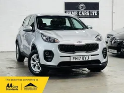Silver Used 2017 Kia Sportage 2 SUV | £6,000 (Good price)
