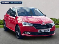 Red Used 2021 Skoda Fabia Colour Edition Hatchback | £11,683 (Fair price)