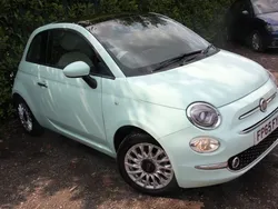 Green Used 2015 Fiat 500 Lounge Hatchback | £5,400 (Fair price)