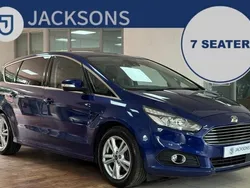 Blue Used 2015 Ford S-MAX Titanium MPV | £9,995 (Fair price)