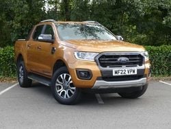 Orange Used 2022 Ford Ranger Wildtrack Pickup | £23,995 (Fair price)
