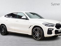 White Used 2021 BMW X6 M Sport SUV | £42,500 (Fair price)