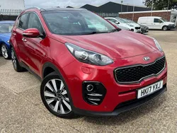 Red Used 2017 Kia Sportage 4 SUV | £9,341 (Fair price)