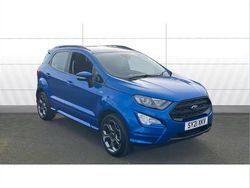 Blue Used 2021 Ford Ecosport ST-Line SUV | £11,921 (Fair price)