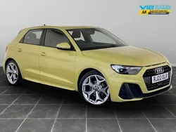 Yellow Used 2022 Audi A1 S-Line Hatchback | £13,495 (Fair price)