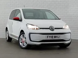 White Used 2018 VW up! Beats Hatchback | £7,498 (Fair price)